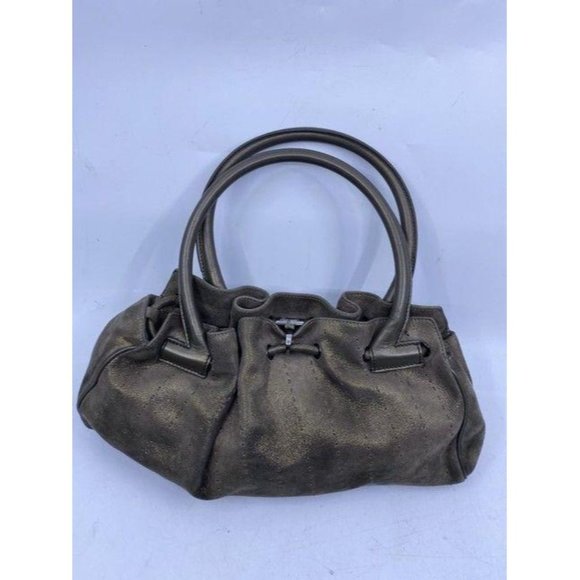 salvatore ferragamo handbag bronze shoulder bag - Picture 4 of 12